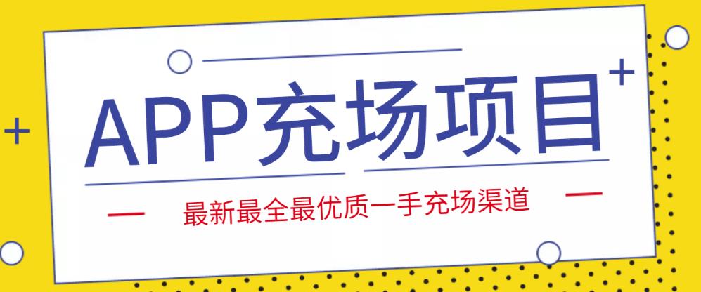 外面收费9800的APP充场项目，实操一天收入800+个人和工作室都可以做-小哥找项目网创