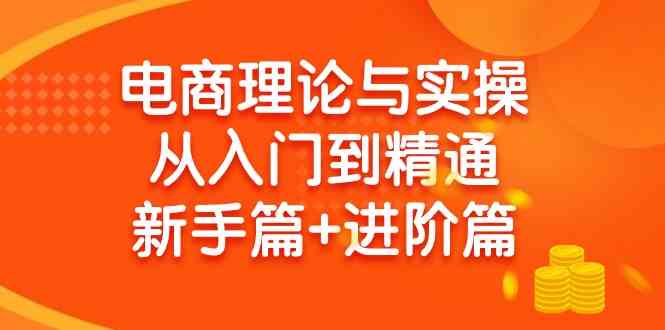 （9576期）电商理论与实操从入门到精通 新手篇+进阶篇-小哥找项目网创