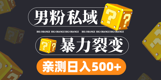 男粉项目，一个作品变现1000+，新渠道新玩法，一部手机实现月入过万-小哥找项目网创